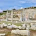 Datça'daki Knidos Antik Kenti kalıntıları, restoranlar için QR menü hizmet bölgesi